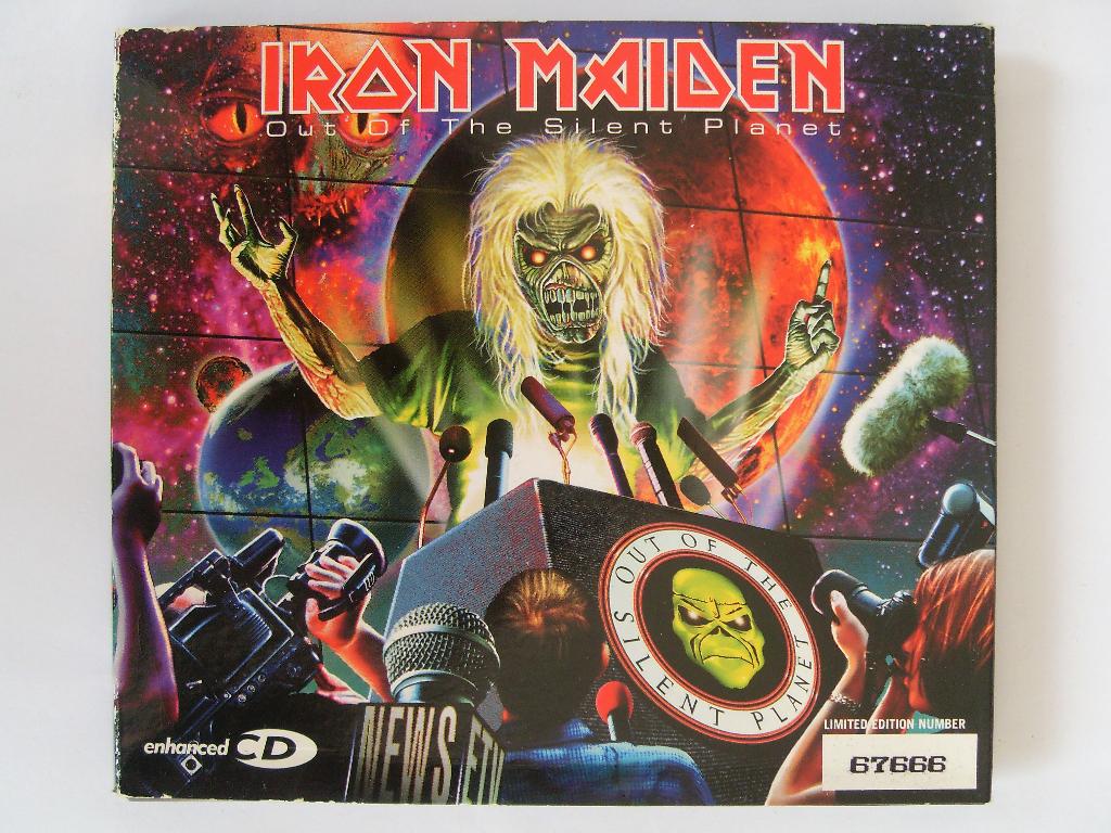 Iron Maiden Out Of The Silent Planet CD-Single, Maxi-single, Ophalen of Verzenden, Zo goed als nieuw, 1 single