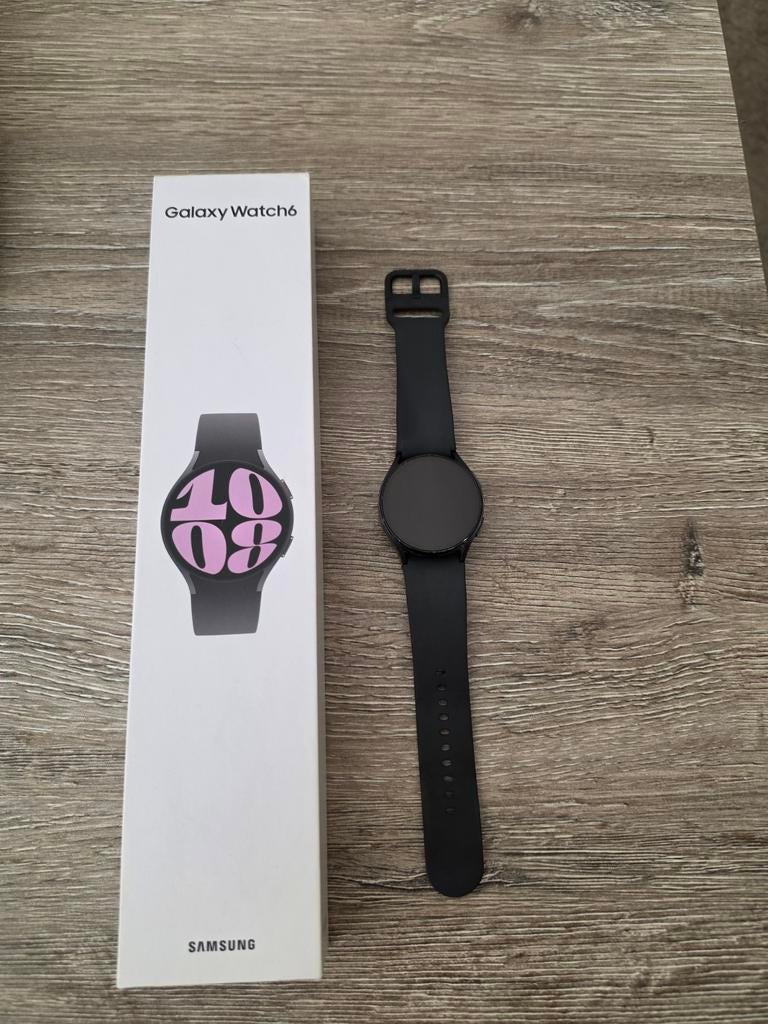 Samsung galaxy watch 6 LTE, Sieraden, Tassen en Uiterlijk, Smartwatches, Ophalen, Gebruikt, Zwart, Samsung Galaxy Watch 6 LTE 40mm