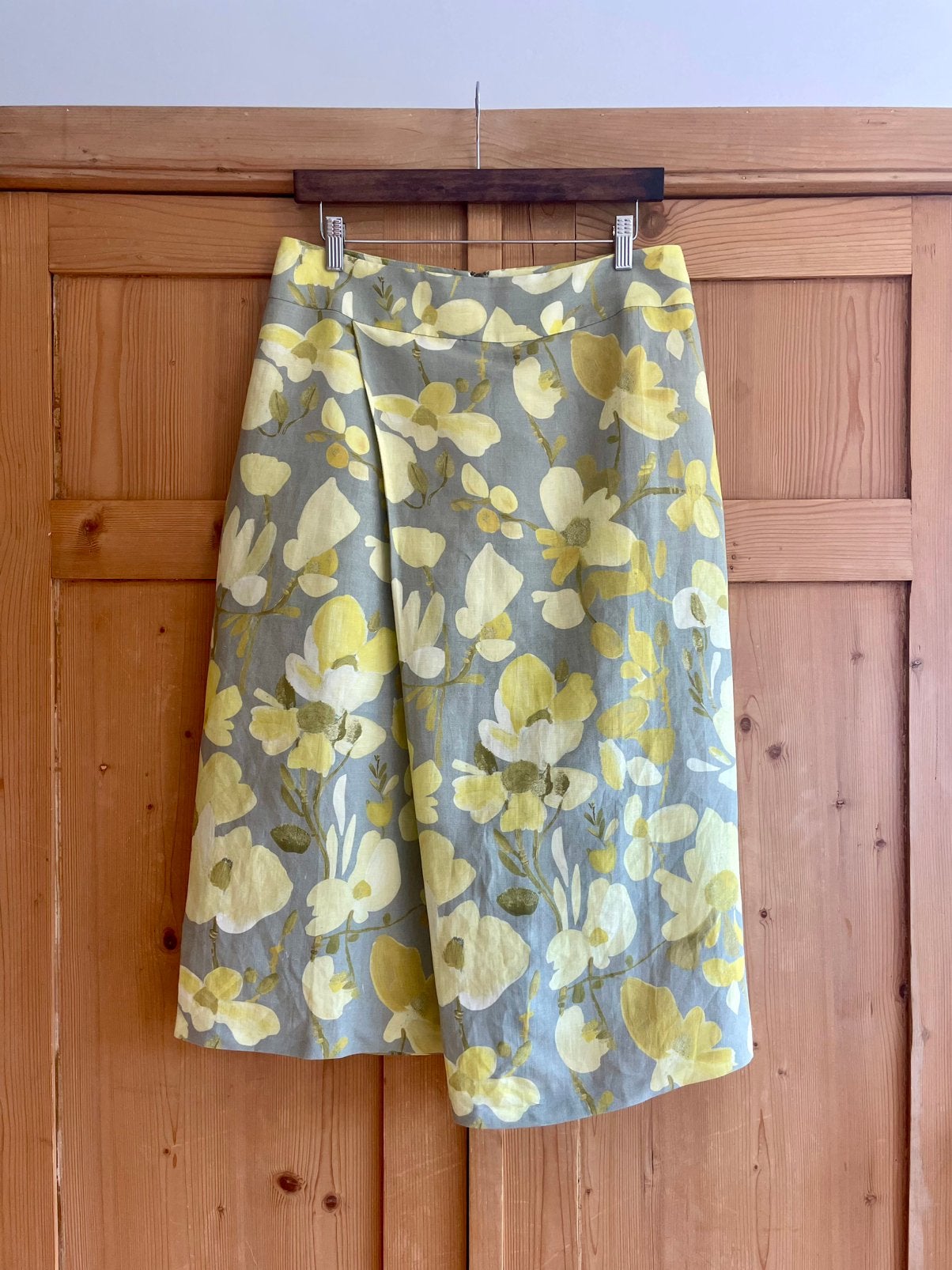Linnen/viscose rok van Oilily maat 40., Kleding | Dames, Verzenden, Zo goed als nieuw, Maat 38/40 (M), Onder de knie