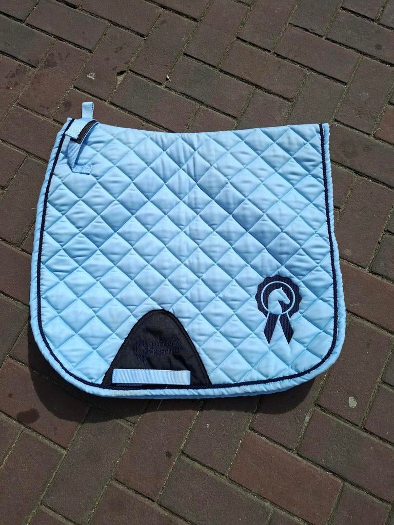 Paardenpraattv dekje blauw, Dieren en Toebehoren, Ophalen of Verzenden, Gebruikt