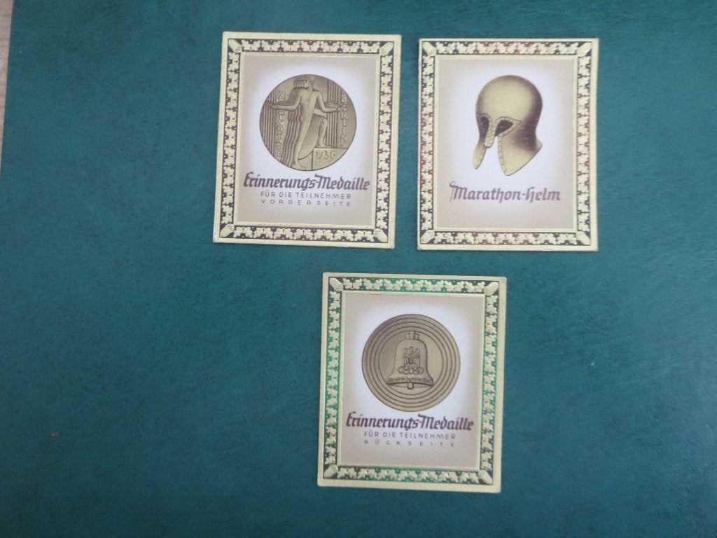 Sigaretten  Verzamelkaartjes Duitsland 1936 Berlijn, Postzegels en Munten, Verzenden, 1990 tot heden