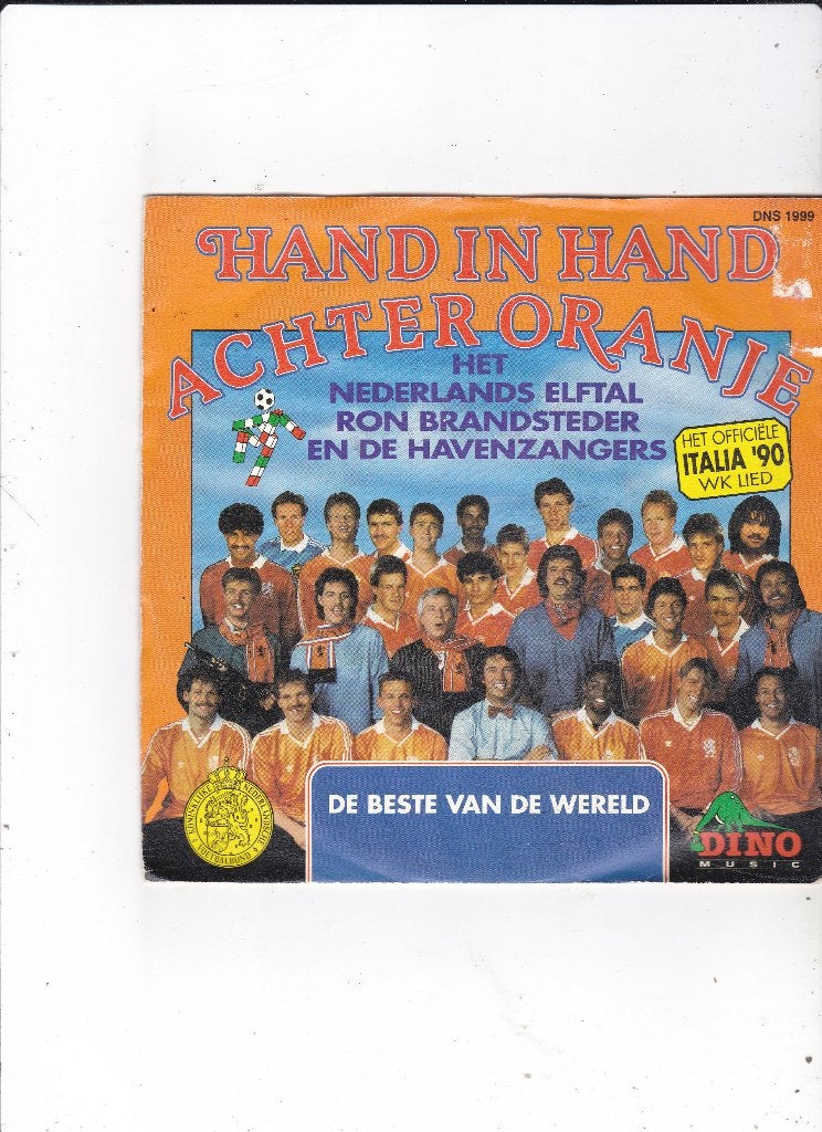 Single Nederlands Elftal/De Havenzangers/Ron Brandsteder, Cd's en Dvd's, Ophalen of Verzenden, Gebruikt, 7 inch, Nederlandstalig