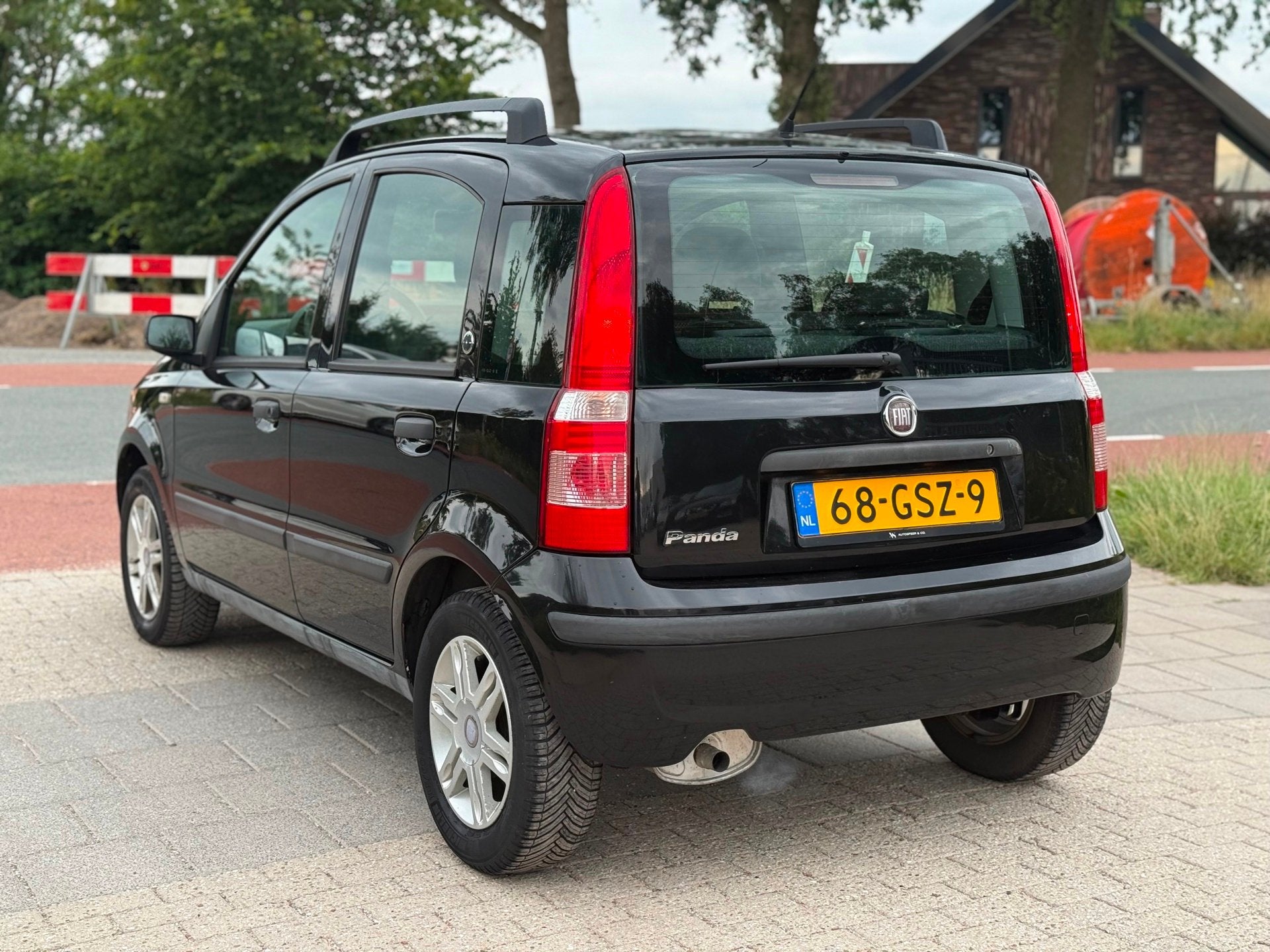 Fiat Panda 1.2 Young Airco Elekpakket LM.velgen Met.lak, Auto's, Fiat, Voorwielaandrijving, Elektrische ramen, Gebruikt, Zwart