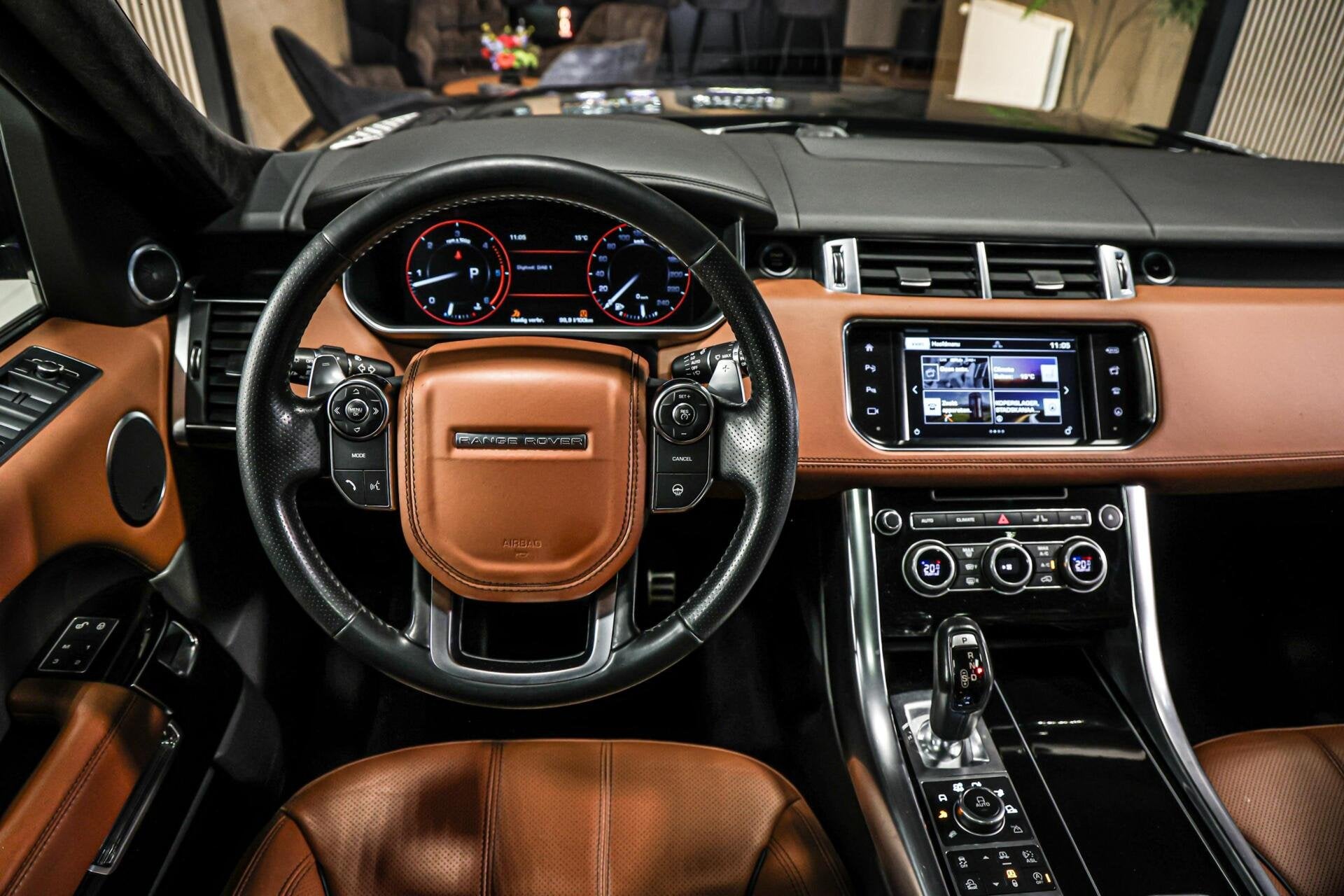 Land Rover Range Rover Sport 4.4 SDV8 Autobiography Dynamic, Auto's, Automaat, Gebruikt, Leder, Diesel