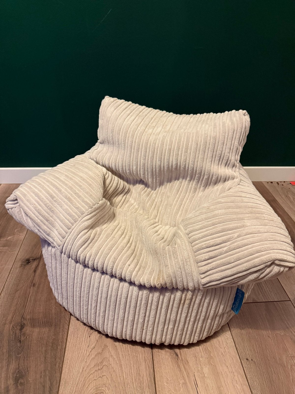 Lounge Pug Kids Zitzak - Ivory White, Huis en Inrichting, Zitzakken, Ophalen, Gebruikt, Wit, Zitzak