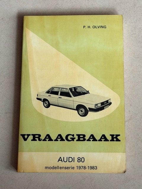 Vraagbaak Audi 80., Ophalen of Verzenden