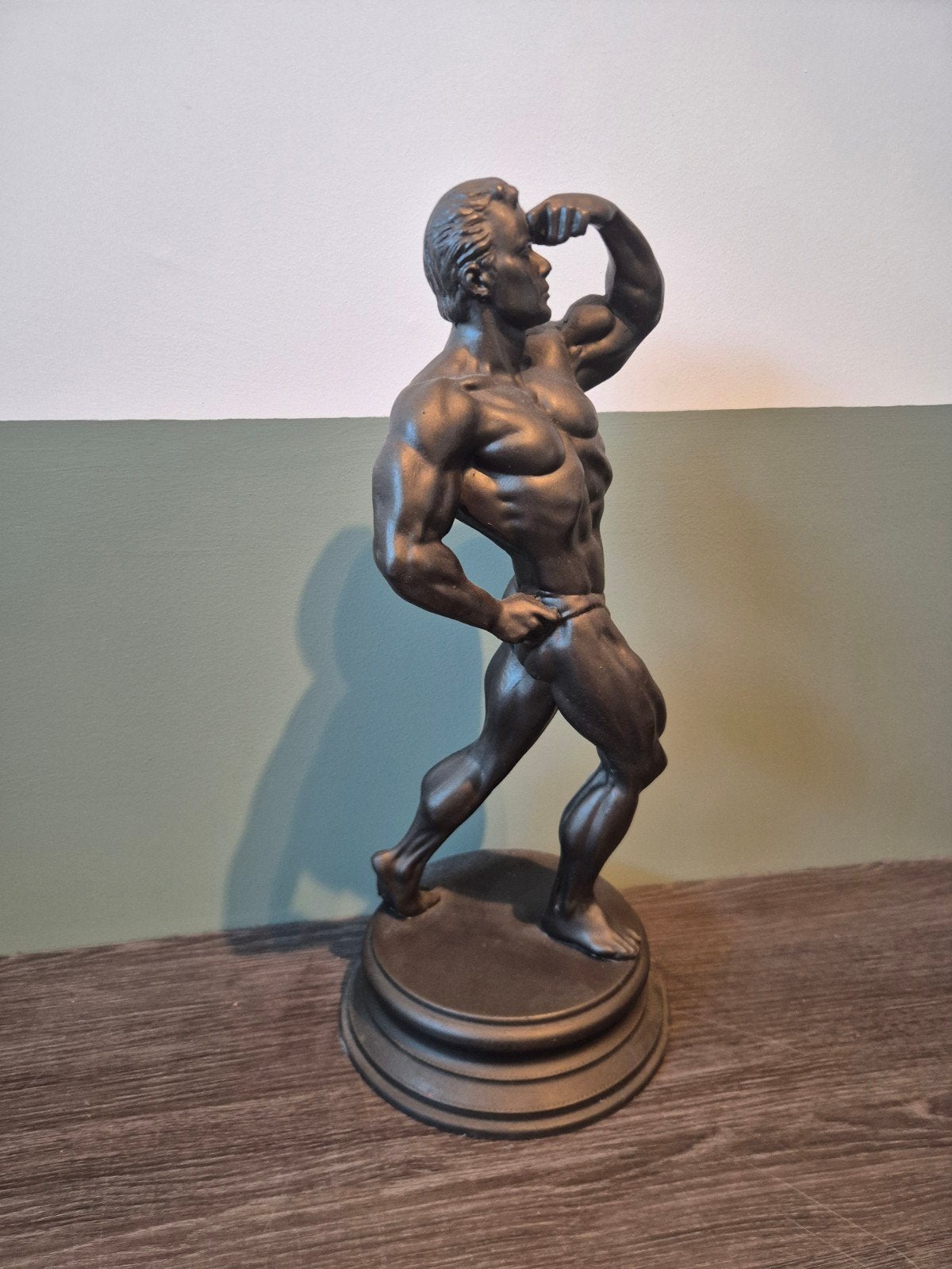standbeeld/sportbeeldje. bodybuilding, Ophalen of Verzenden