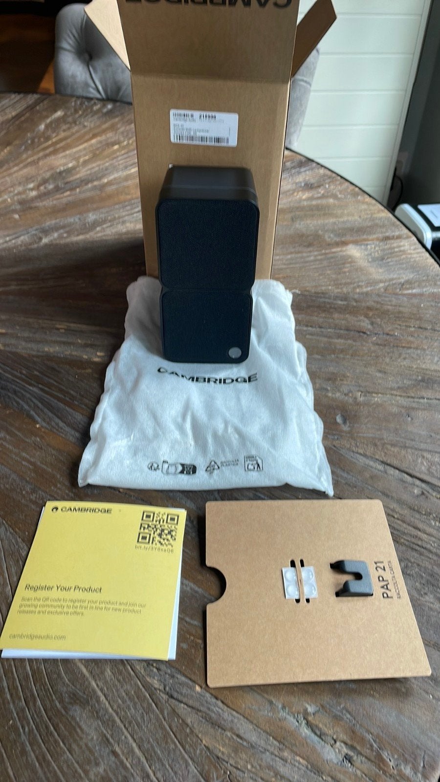 Cambridge Audio MSX20 Dubbele Speakers - Nieuwstaat, Overige merken, Stereo speakers, Ophalen of Verzenden, Zo goed als nieuw