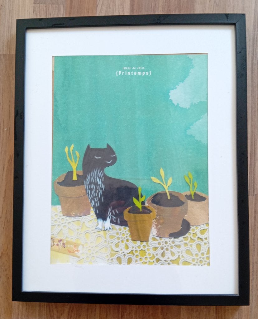 Ingelijste print Image de JULIE Printemps, Ophalen