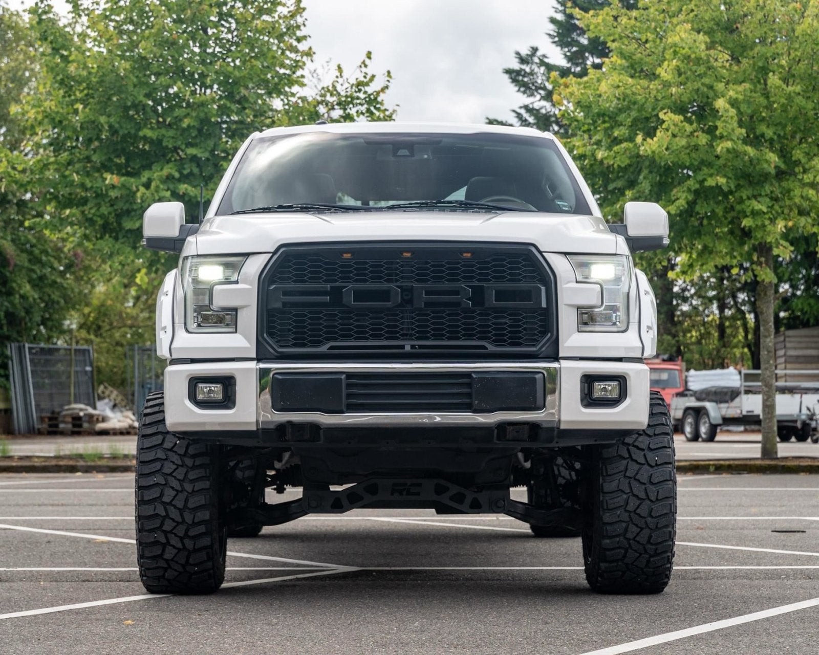 Ford F-150 V8 LPG KING RANCH 2015 lage bijtelling!  140dkm, Automaat, 390 pk, Wit, Leder