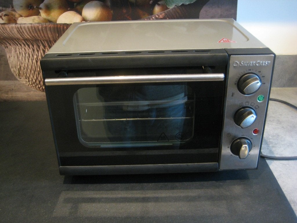 Nieuw, SilverCrest mini oven, 1300 watt, camping oventje, Witgoed en Apparatuur, Ovens, Ophalen, Minder dan 45 cm, Minder dan 45 cm