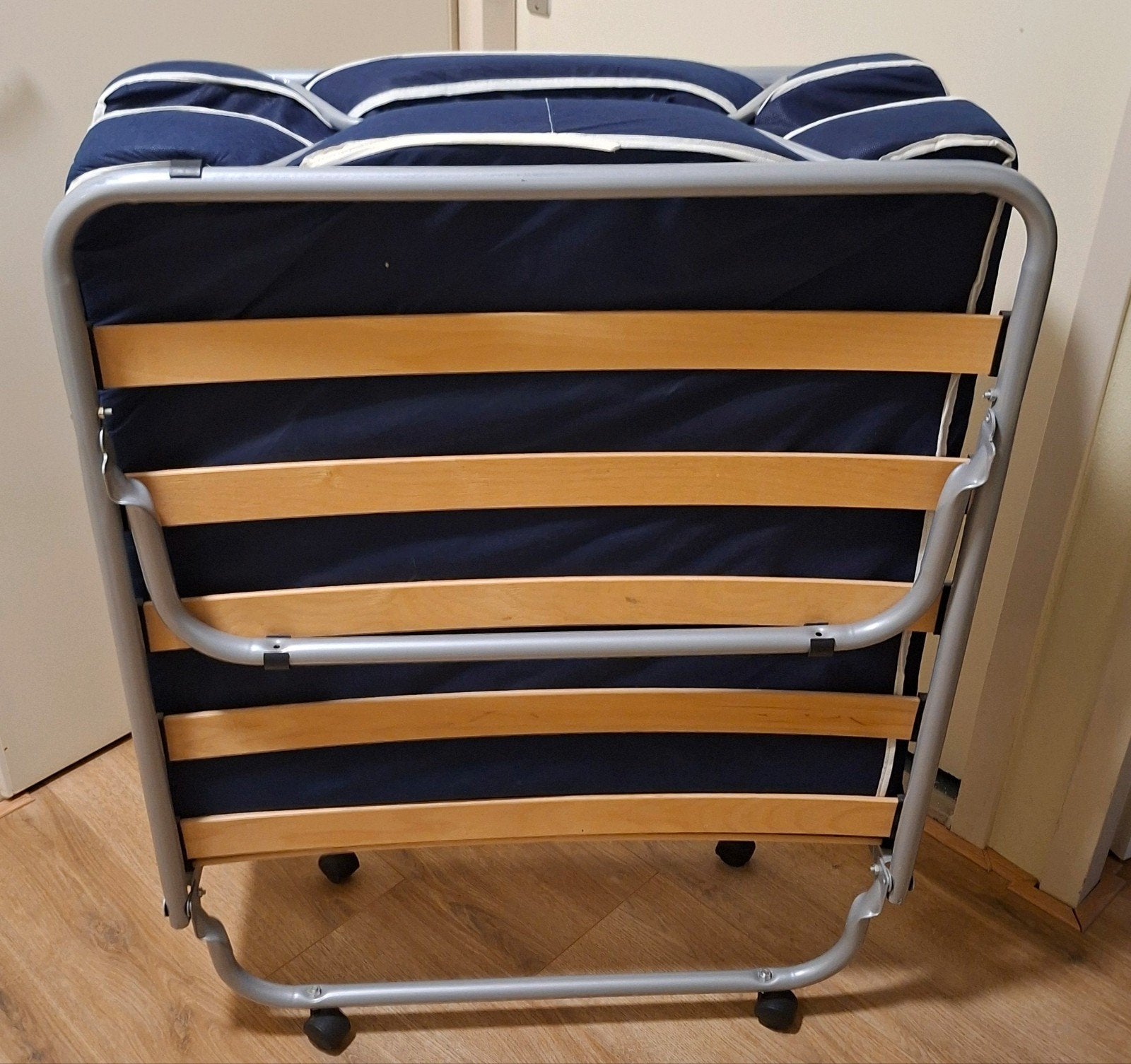 Opklapbaar logeerbed met matras, Ophalen, Eenpersoons, 190 cm of minder, 80 cm