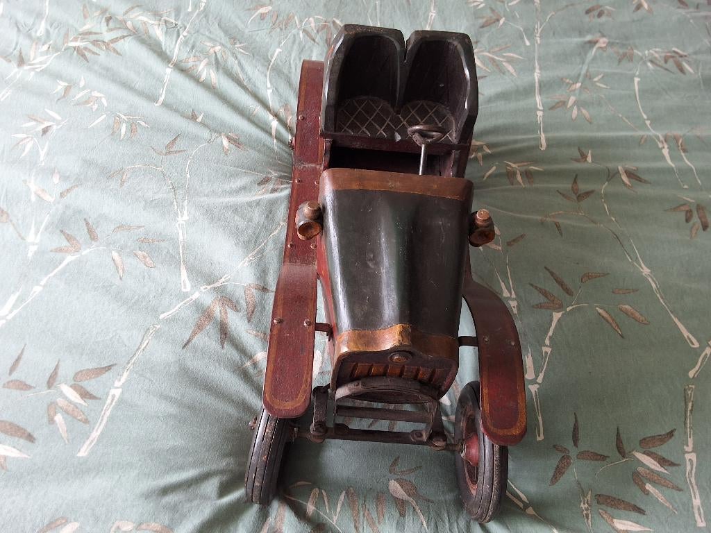 antieke houten auto, Antiek en Kunst, Antiek | Speelgoed, Ophalen