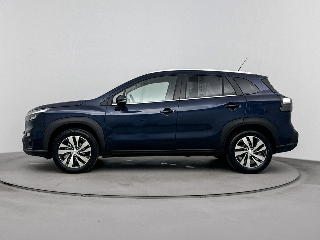 Suzuki S-Cross 1.4 Boosterjet Style Hybrid *DEMO* | Black Rh, 12 maanden, 4 cilinders, Blauw, Leder en Stof