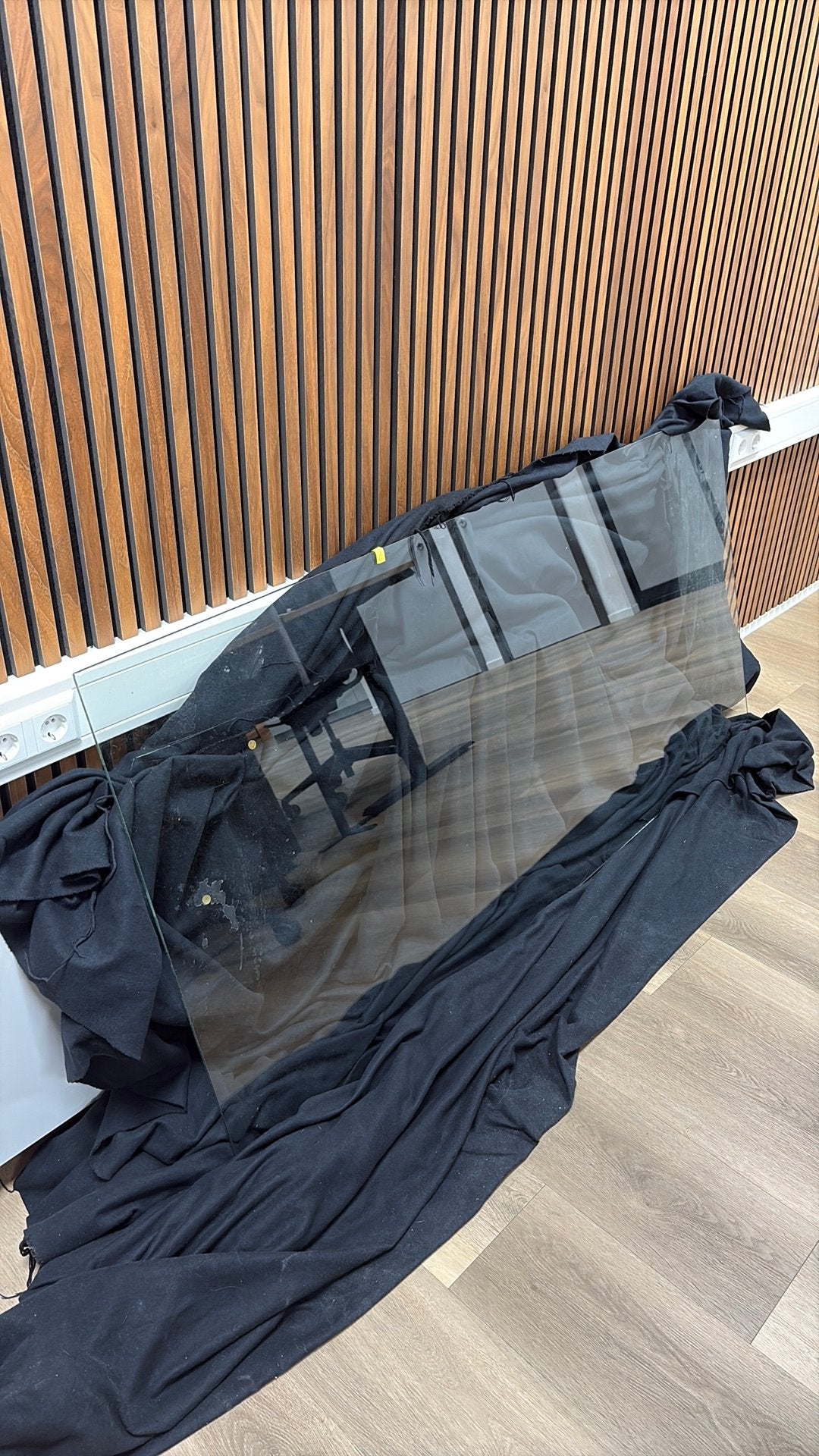 Glasplaat, Doe-het-zelf en Verbouw, Ophalen, Zo goed als nieuw, Glasplaat, 160 cm of meer
