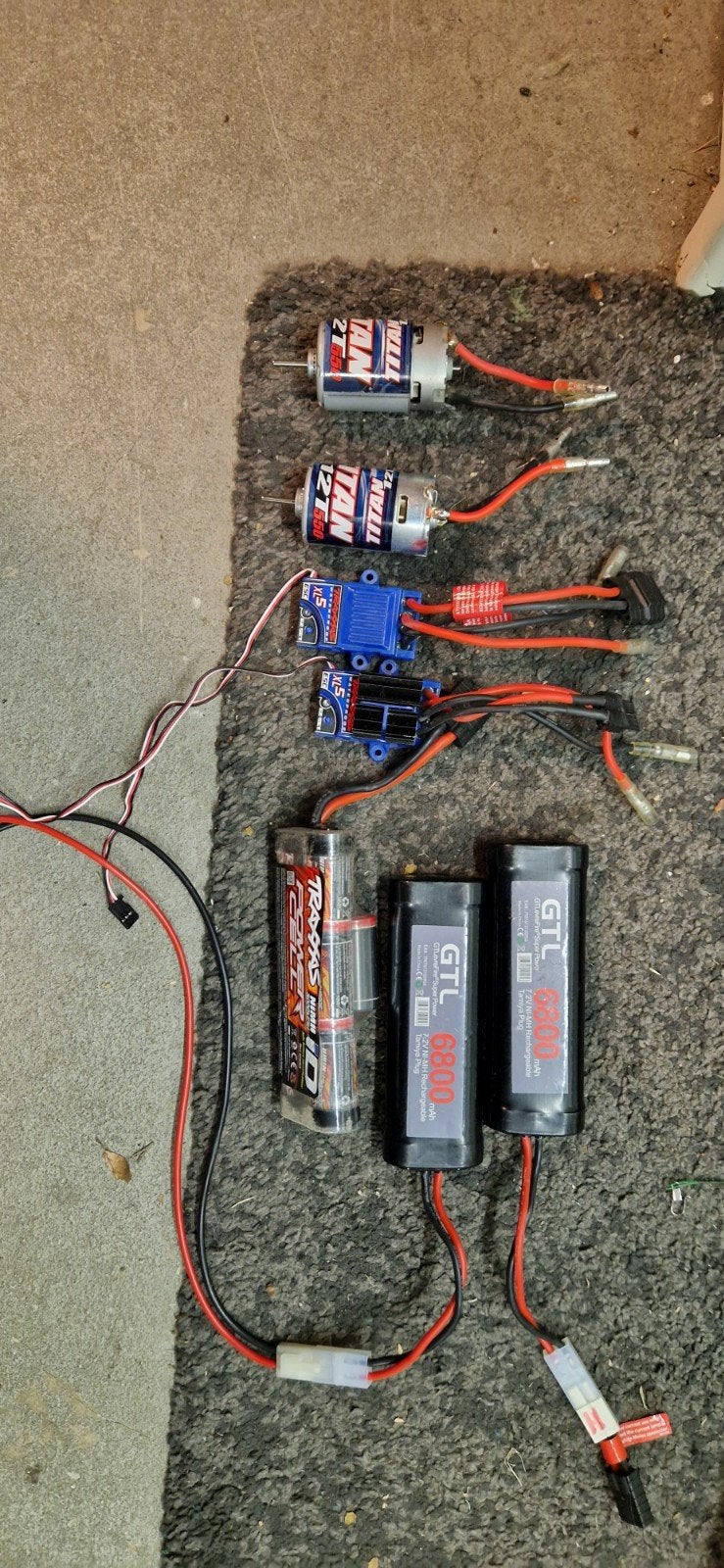 Traxxas Titan 12T 550 Motoren & XL-5 ESC's, Elektro, Gebruikt, Verzenden, Onderdeel
