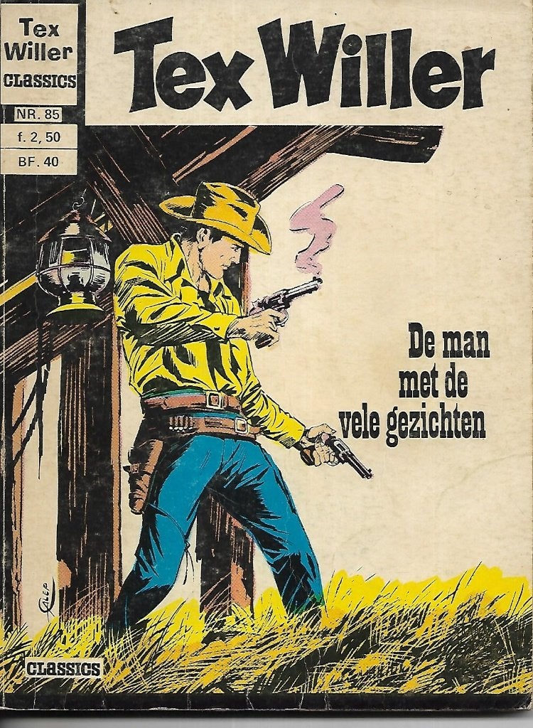 Tex Willer - Nr. 85: De man met de vele gezichten, Boeken, Stripboeken, Eén stripboek, Ophalen of Verzenden, Gelezen