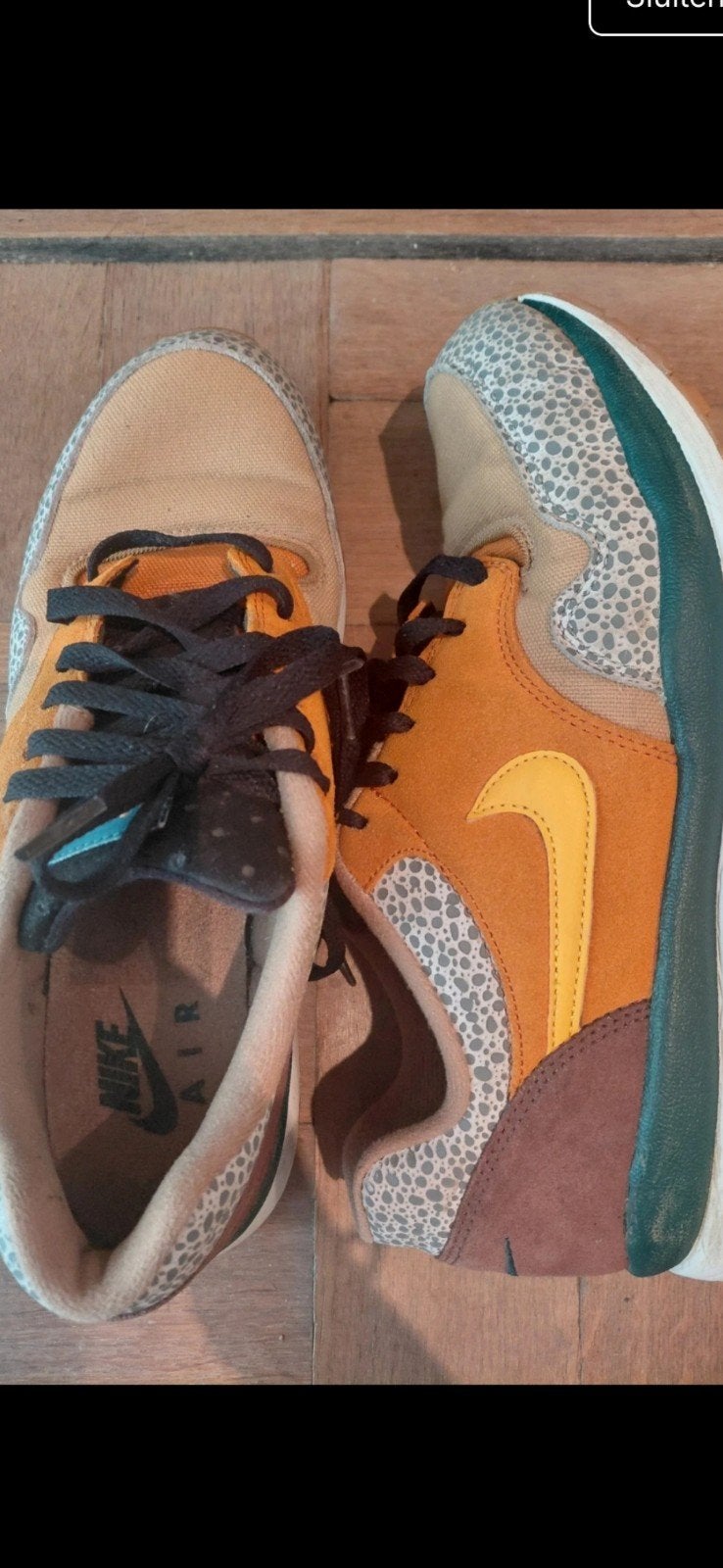 Nike Air Max 1 Safari sneakers - Maat 42.5, Overige kleuren, Nike, Ophalen of Verzenden, Sneakers of Gympen