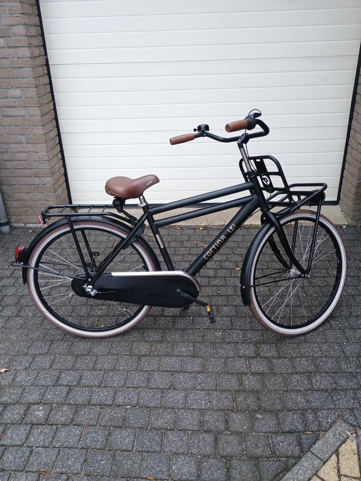 Cortina U4 jongensfiets, 24 inch  frame 47 cm, Ophalen, 24 inch, Versnellingen