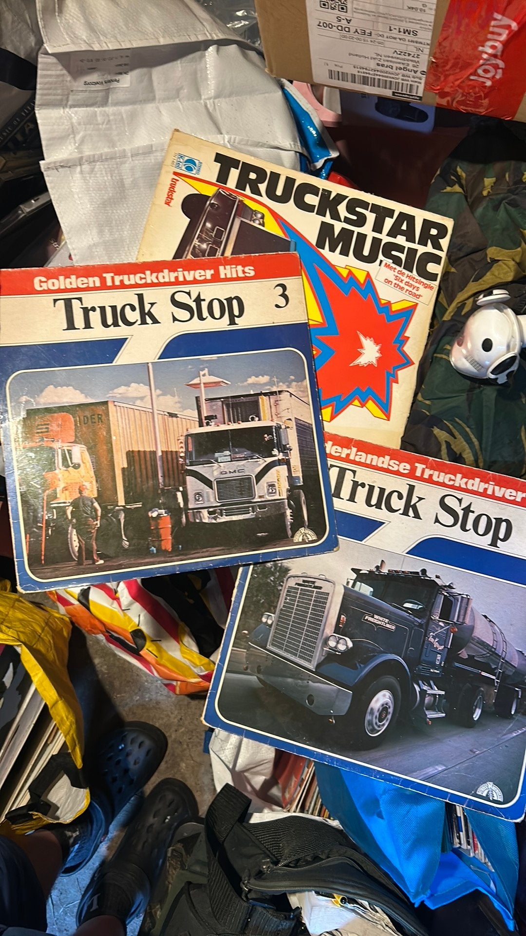 Truck stop - driver hits, Ophalen of Verzenden, Zo goed als nieuw