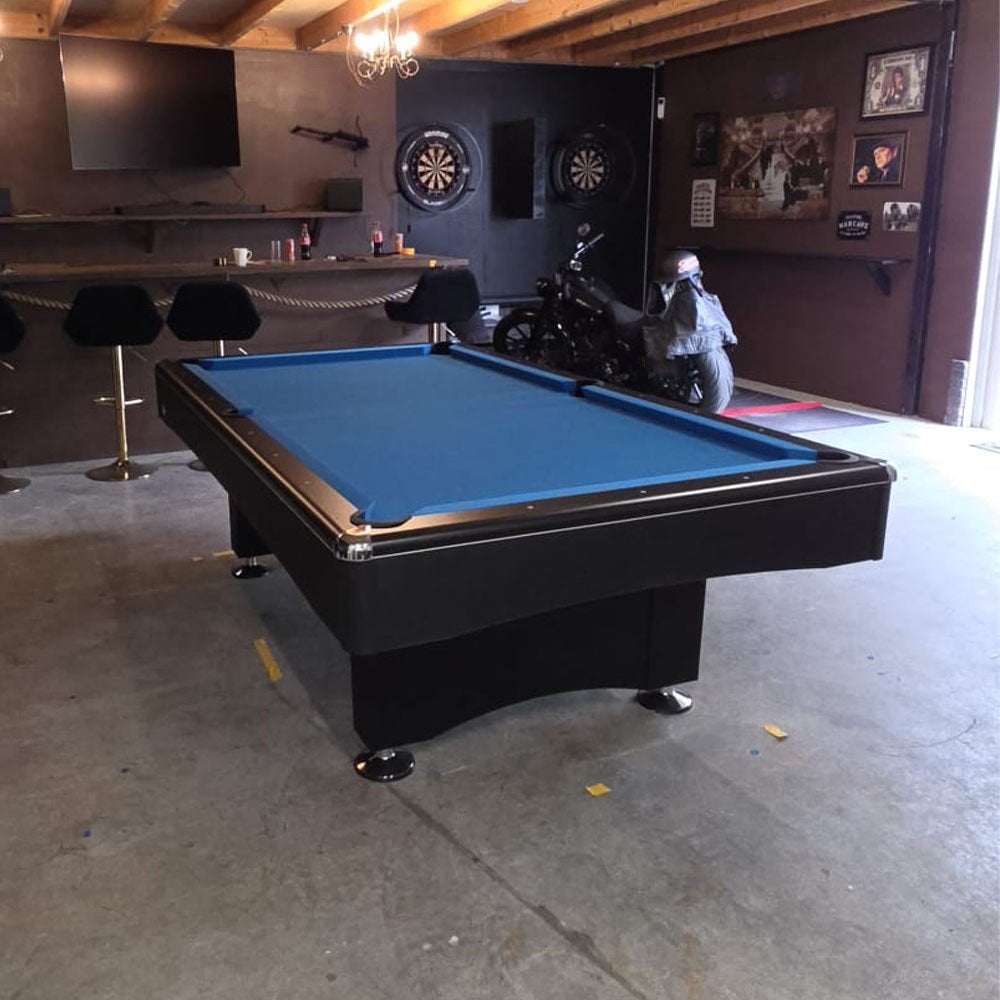 Eliminator pooltafel 8ft - Leistenen pooltafel - Pool, Kouwehoek 1b, Cave & Garden, Pooltafel, Nieuw