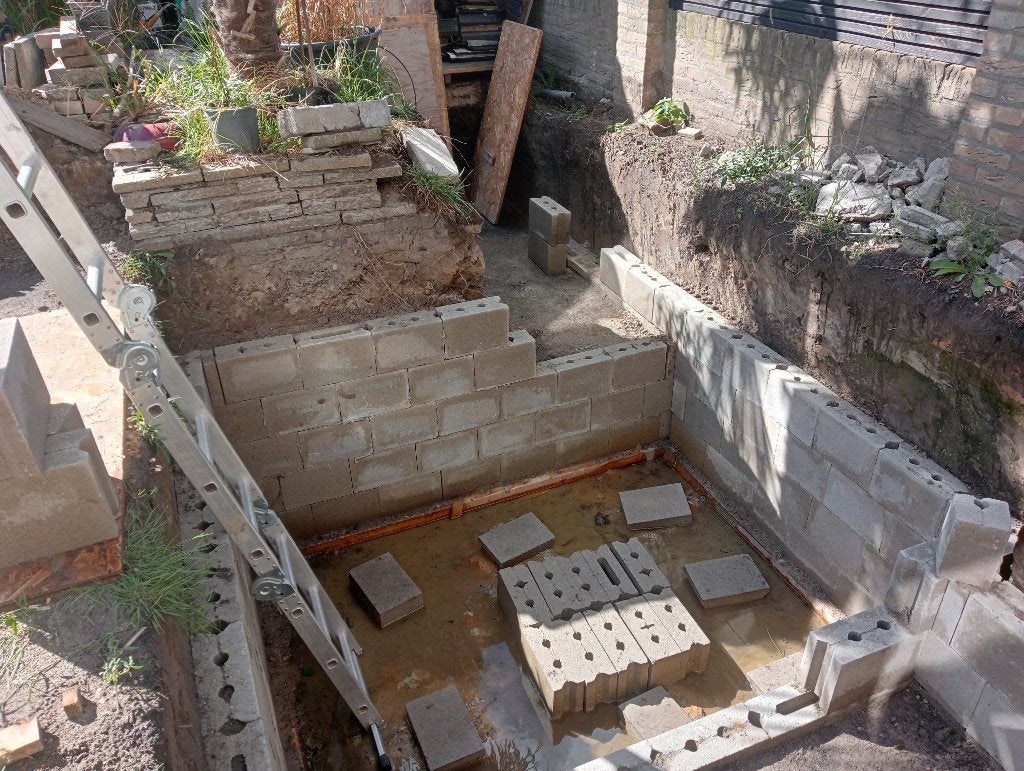 Bia blokken, Ophalen, Nieuw, Beton