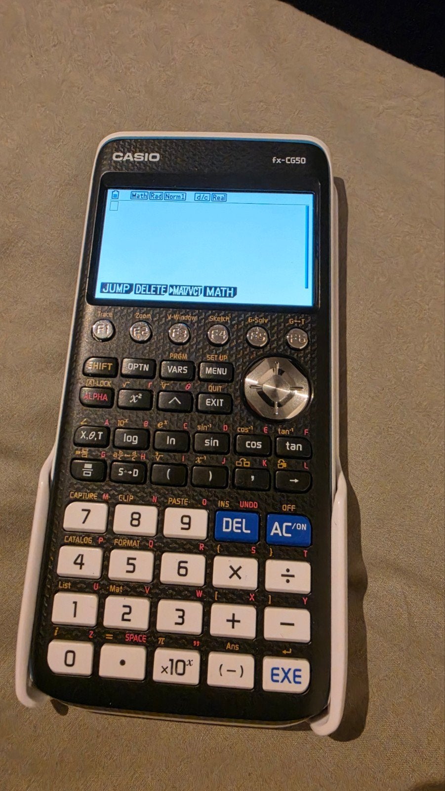 Casio fx-CG50, Ophalen