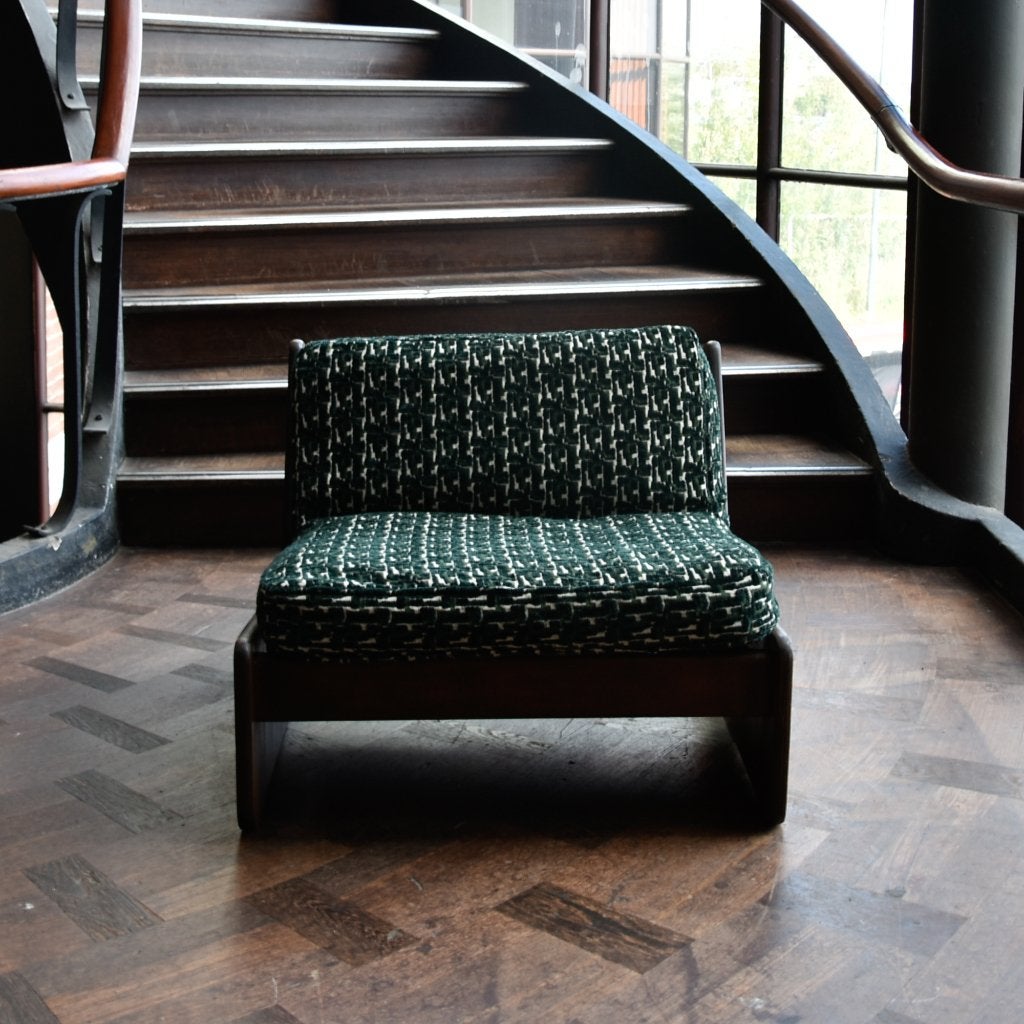 Carl Straub Fauteuil, Hout, -, 75 tot 100 cm, Ophalen of Verzenden