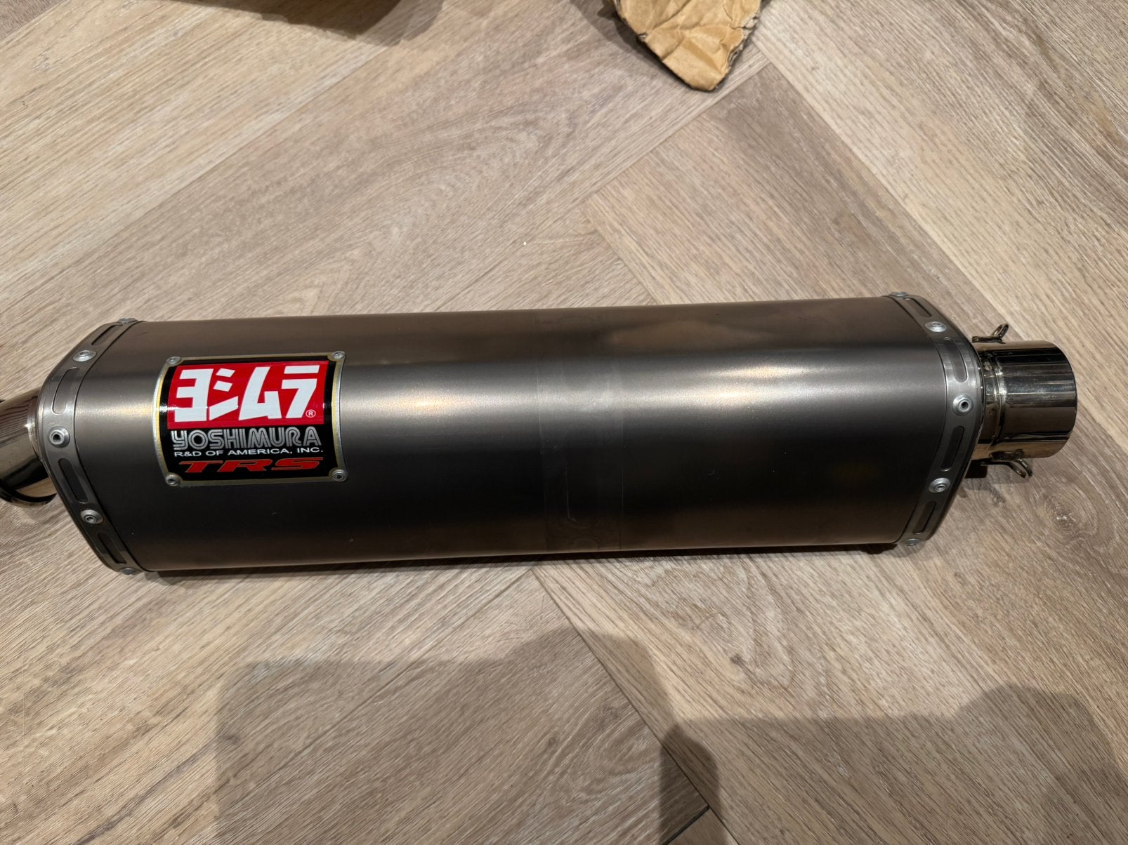 Yoshimura trioval slip-on demper 51mm zo goed als nieuw, Ophalen of Verzenden, Gebruikt