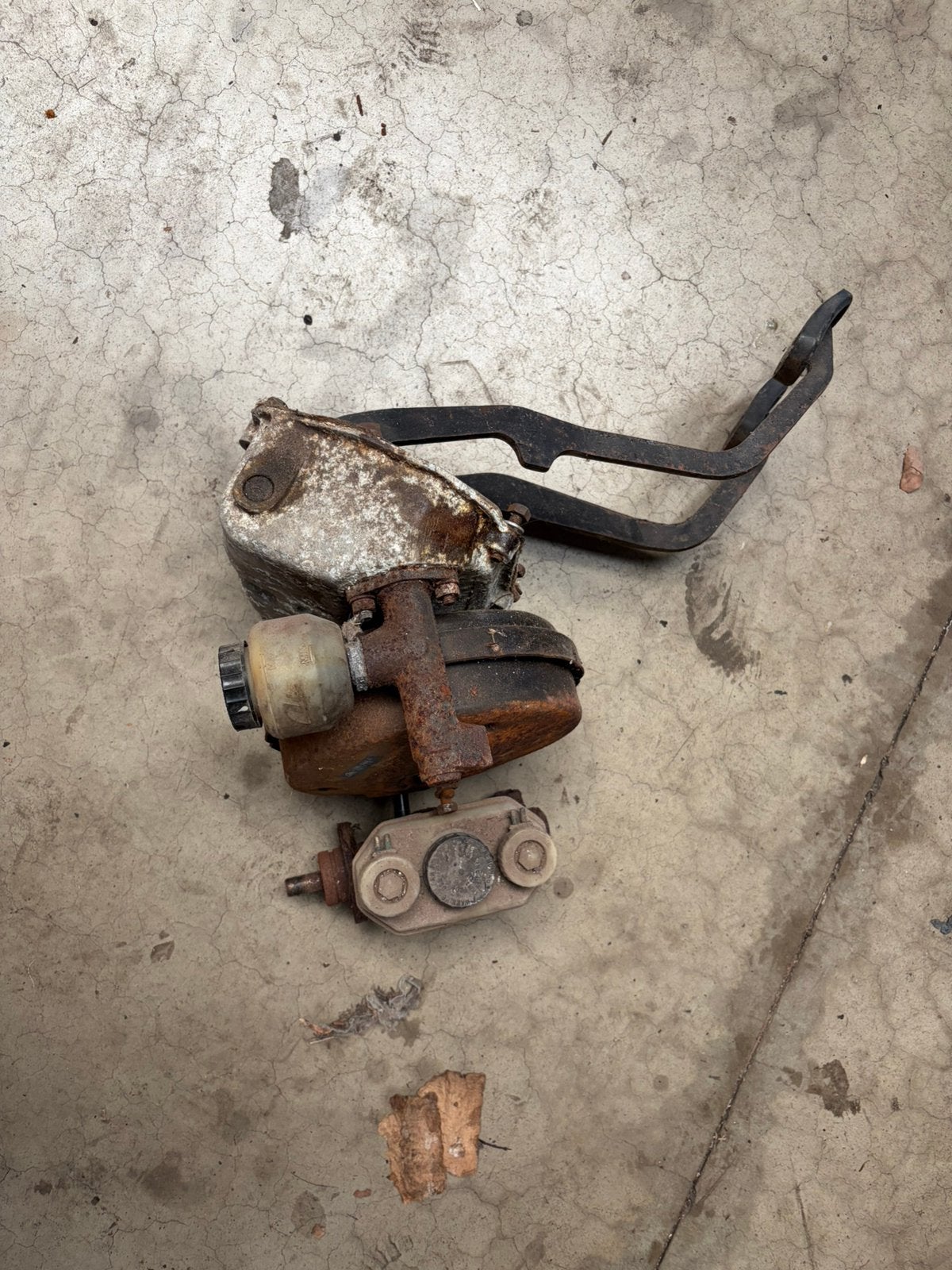Alfa romeo alfetta gtv pedalbox met brakebooster en cylinder, Ophalen of Verzenden, Gebruikt, Alfa Romeo