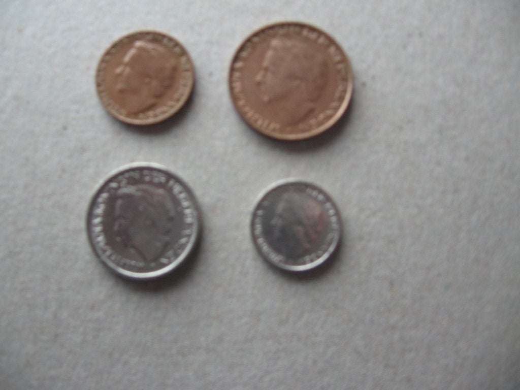 Vier munten (Ned.), Ophalen of Verzenden, Koningin Wilhelmina, Overige waardes, Losse munt