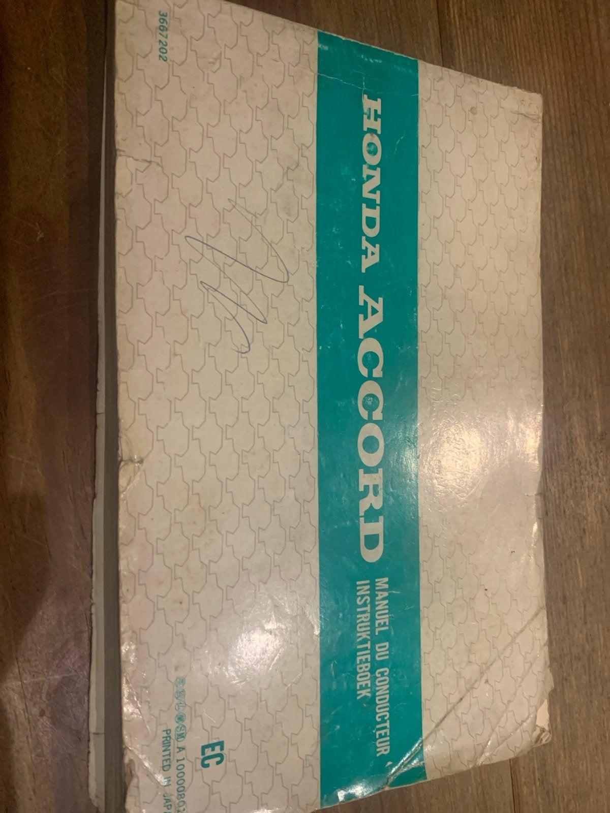 Honda Accord Handleiding / Instructieboekje (NL/DE/EN), Ophalen of Verzenden