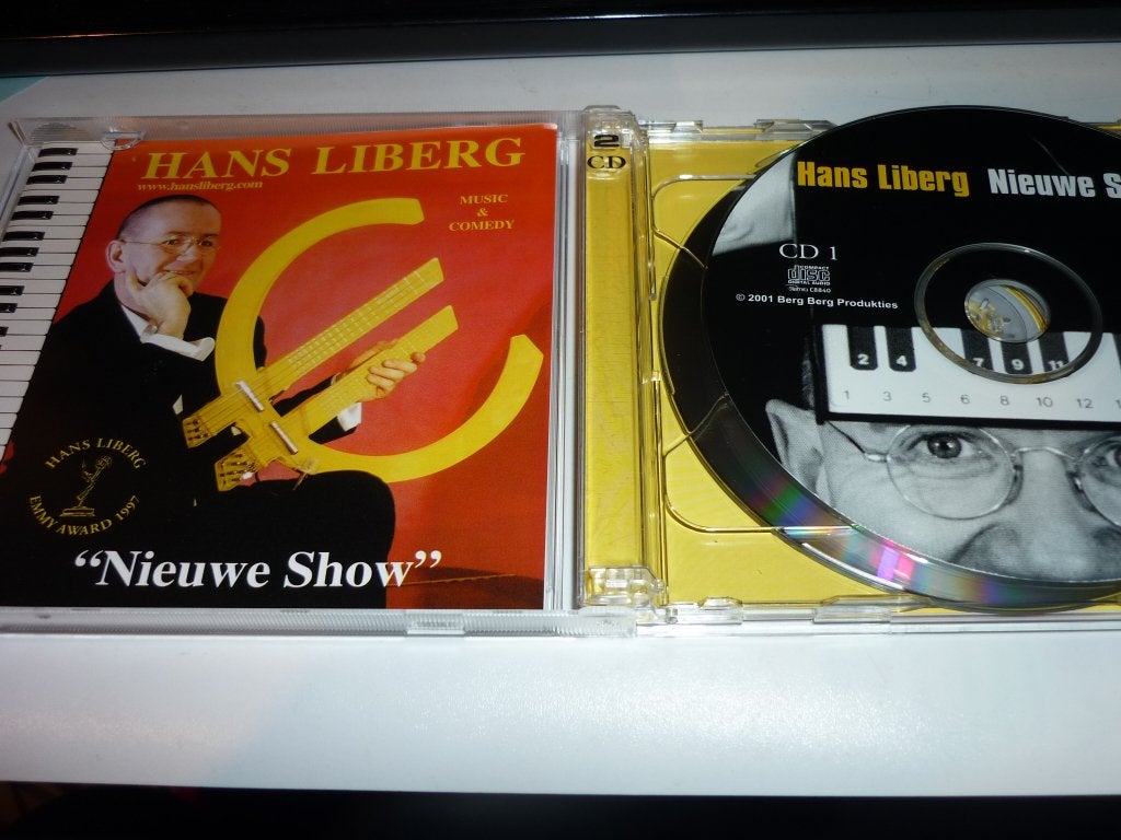 Hans Liberg de dubbel cd nieuwe show, Cd's en Dvd's, Verzenden, Zo goed als nieuw