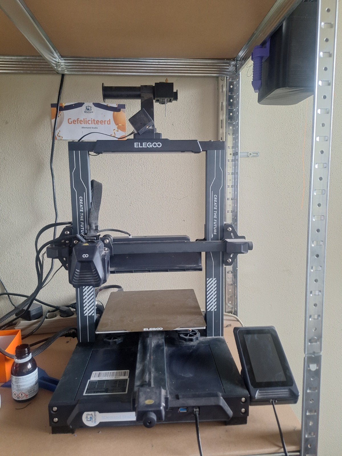Goedwerkende Elegoo Neptune 4 3D Printer, Elegoo, Ophalen of Verzenden, Elegoo, Filament