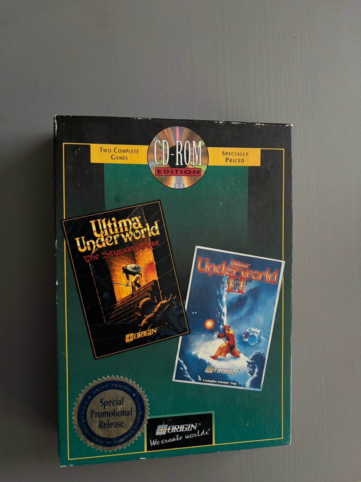 Ultima Underworld I + II Compleet (PC), 1 speler, Ophalen of Verzenden, Zo goed als nieuw, Role Playing Game (Rpg)