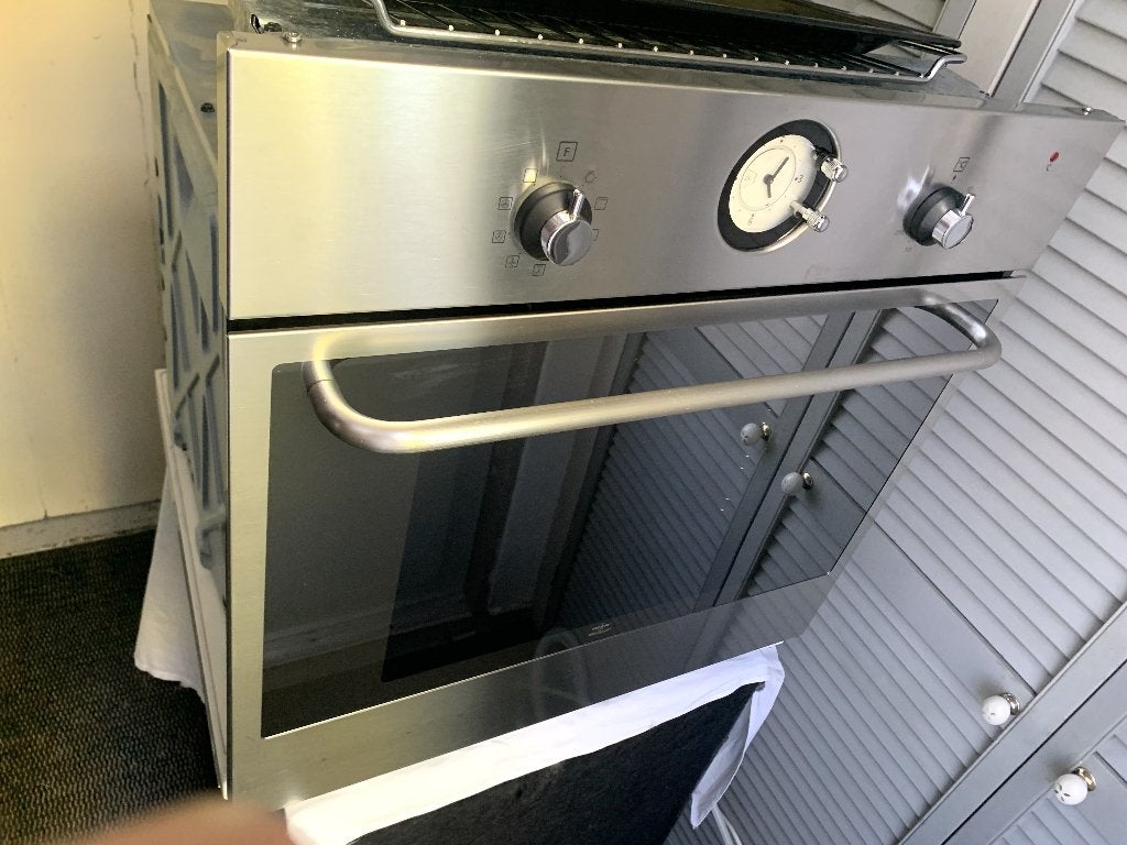 Ikea inbouwoven met analoge klokbediening. OBID00/S 50094765, Witgoed en Apparatuur, Ovens, Ophalen, Gebruikt, Heteluchtoven, Inbouw