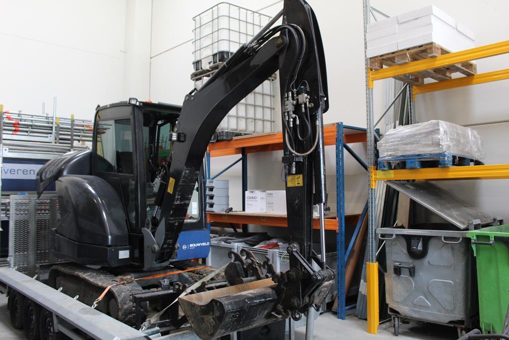 Rupsgraafmachine TEREX TC35 in faillissementsveiling, Ophalen, Graafmachine