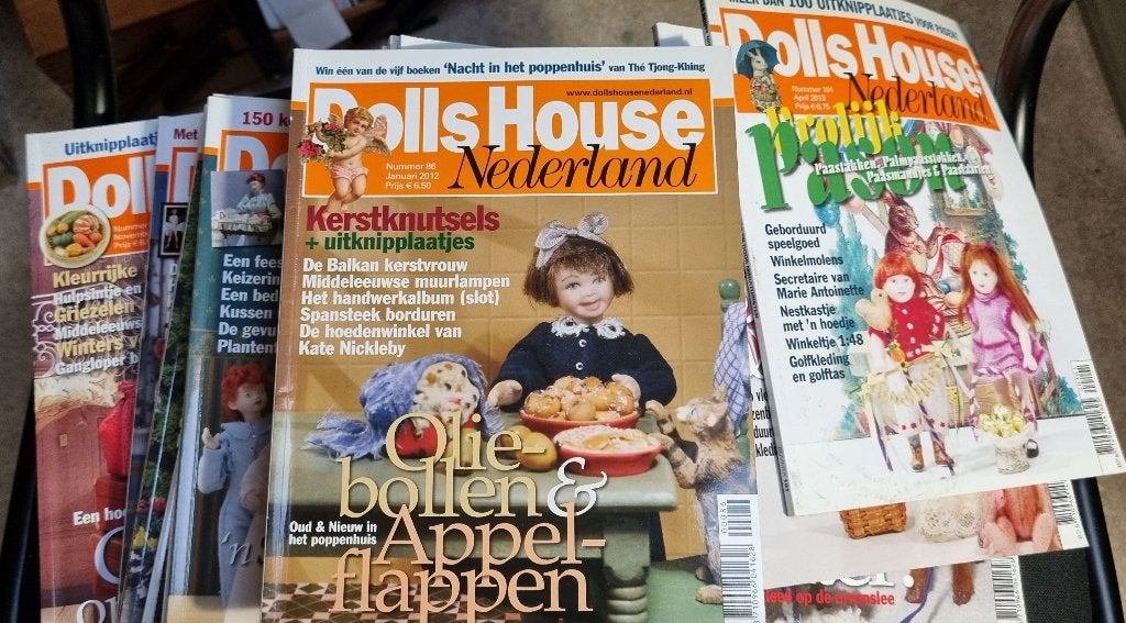 Oude Dolls House Nederland tijdschriften, Verzamelen, Ophalen of Verzenden, Zo goed als nieuw, Poppenhuis