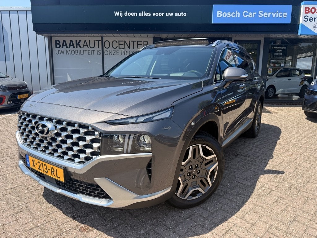 Hyundai Santa Fe 1.6 T-GDI PHEV Premium Sky 7p | Pano | 360, Auto's, Gebruikt, Euro 6, 4 cilinders, 7 stoelen