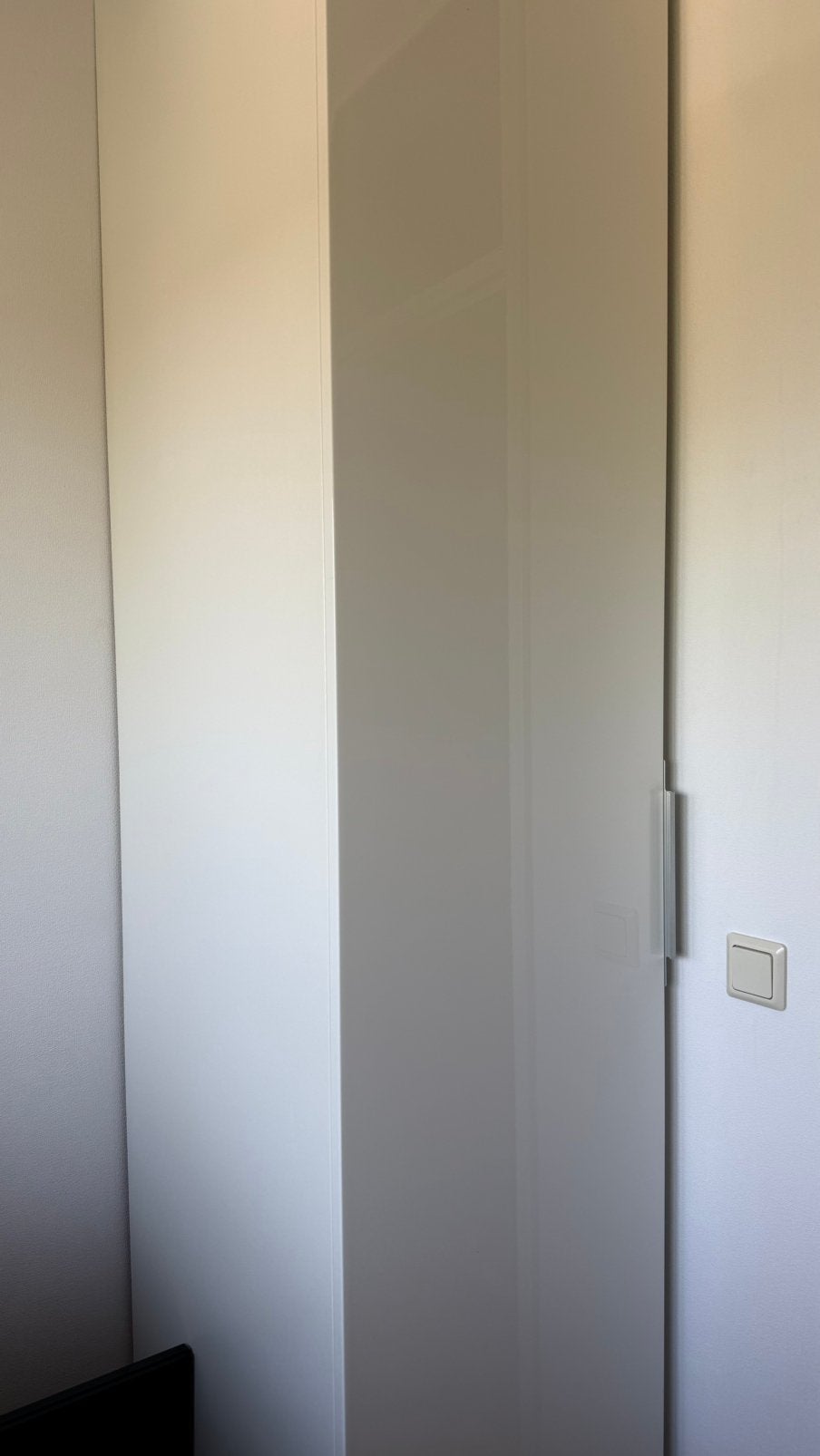 Witte kast, Ophalen, Minder dan 50 cm, 200 cm of meer, Zo goed als nieuw