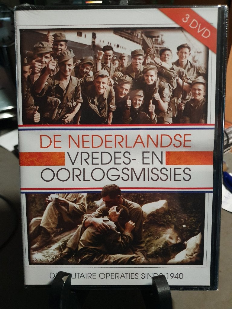 Nederlandse Vredes - En Oorlogsmissies 3DVD, Alle leeftijden, Ophalen of Verzenden, Zo goed als nieuw
