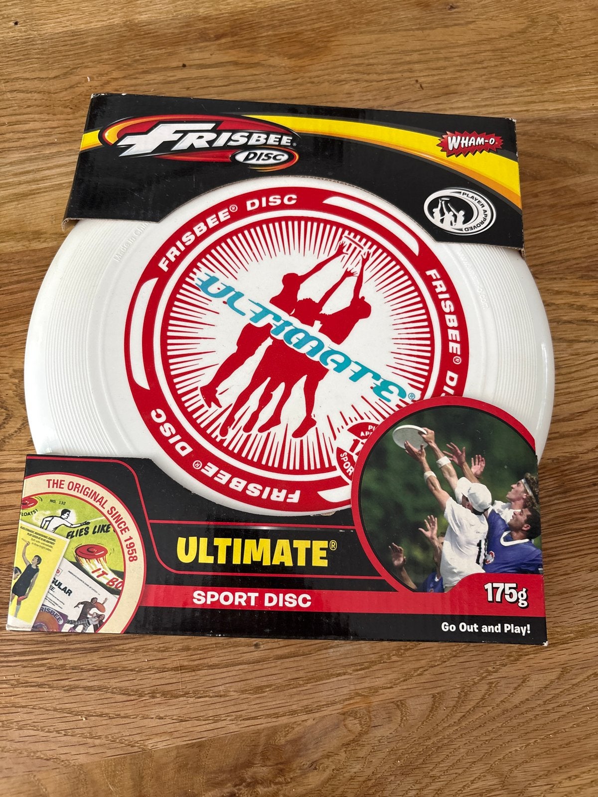 Nieuwe Wham-O Frisbee Ultimate Sport Disc 175g, Ophalen of Verzenden, Nieuw