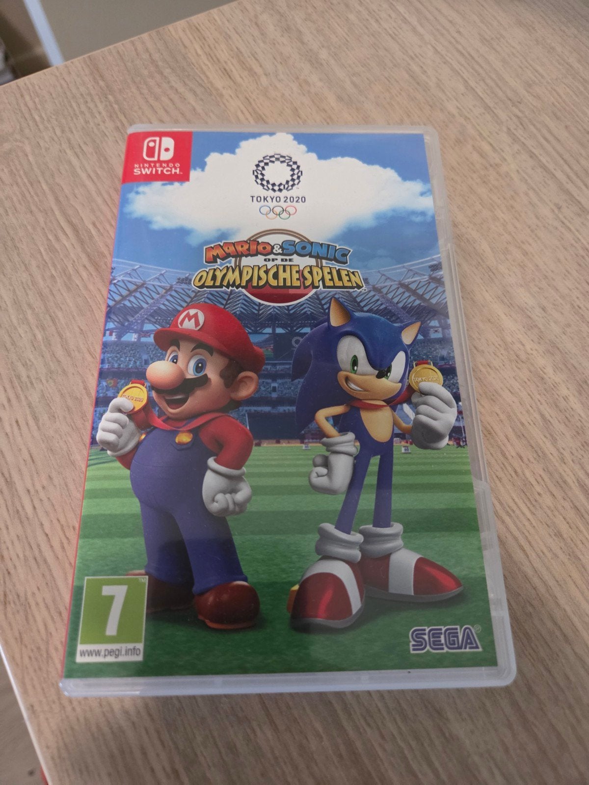 Mario & Sonic op de Olympische Spelen Tokyo 2020 Switch, Ophalen of Verzenden, Zo goed als nieuw, Met games