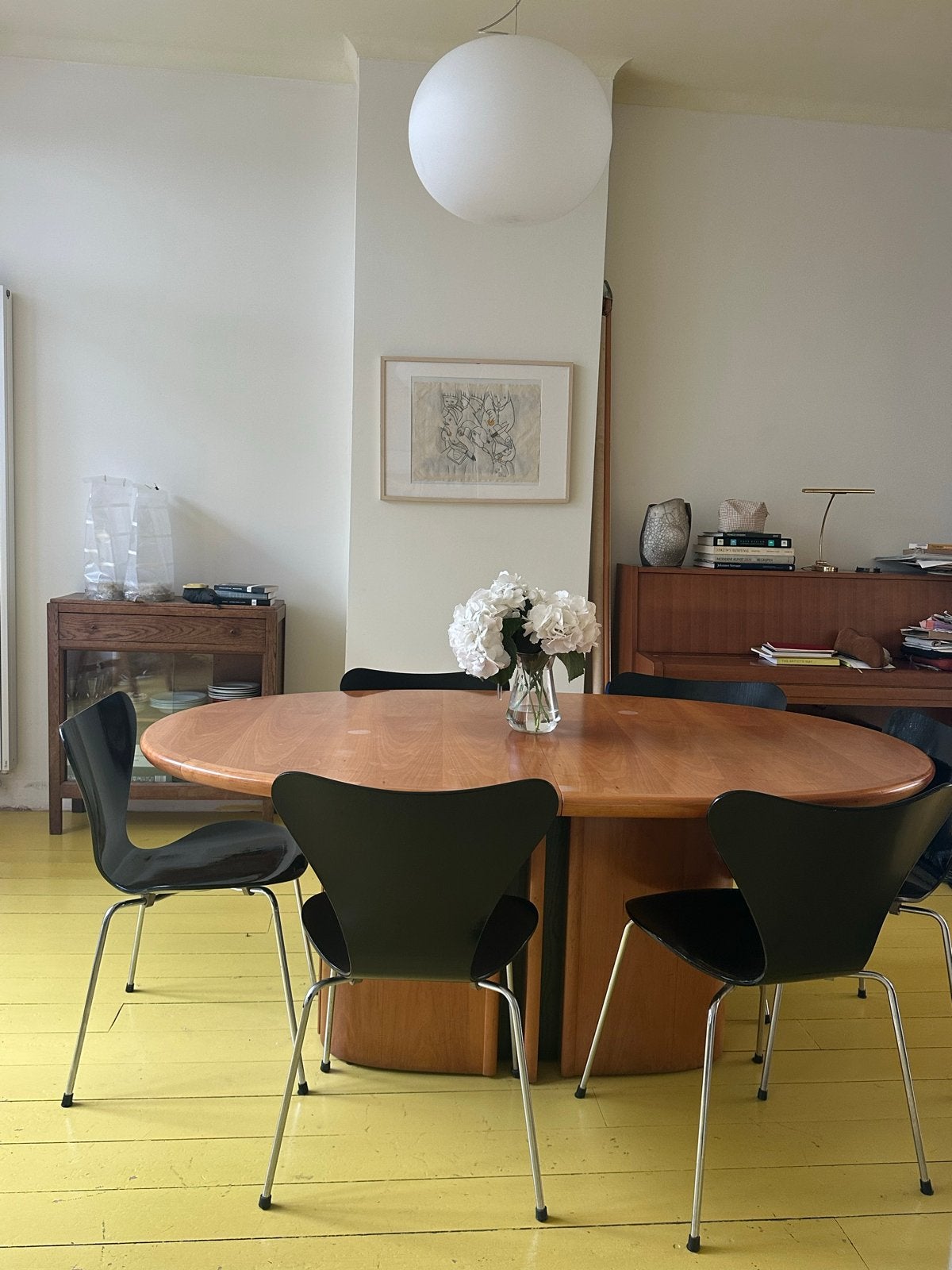 Fritz Hansen Vlinderstoel (Serie 7) - Zwart, Ophalen