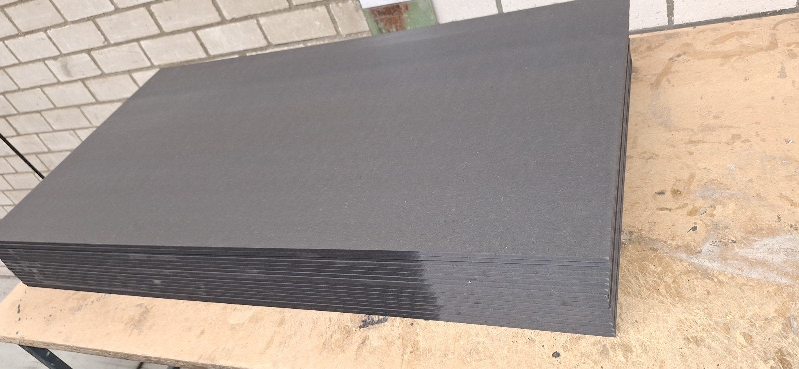 MDF  zwart, DIVERSE MATEN 9 mm dik, Doe-het-zelf en Verbouw, Platen en Panelen, Ophalen, Nieuw, Overige materialen, Minder dan 20 mm