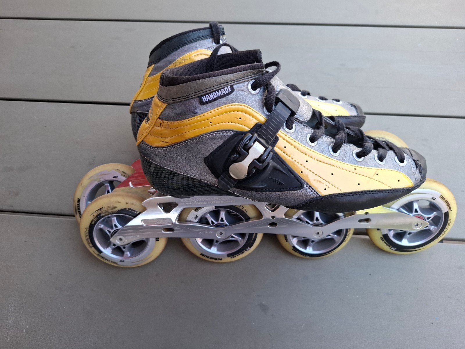 Powerslide C6 Skeelers - Maat 43, Sport en Fitness, Skeelers, Gebruikt, Ophalen of Verzenden, Inline skates 4 wielen, Powerslide