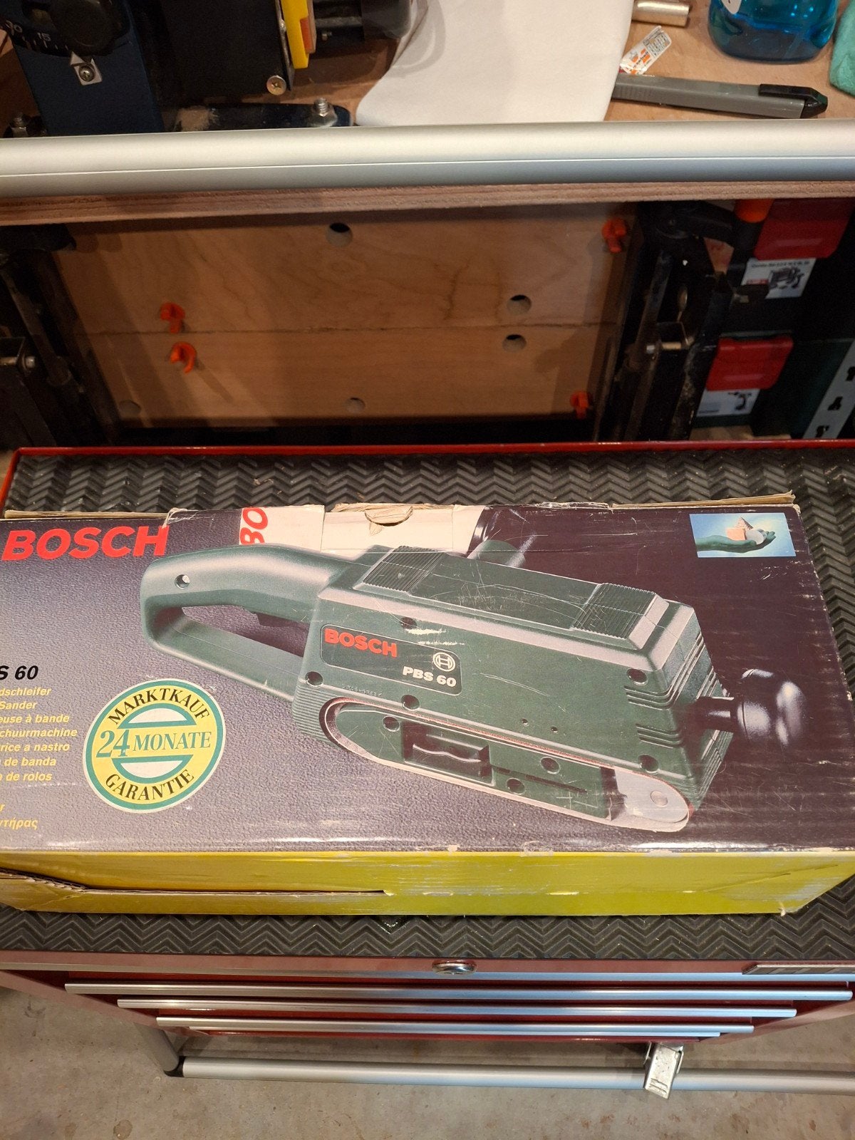 Bosch PBS 60 Bandschuurmachine - Krachtig en Betrouwbaar, Ophalen of Verzenden