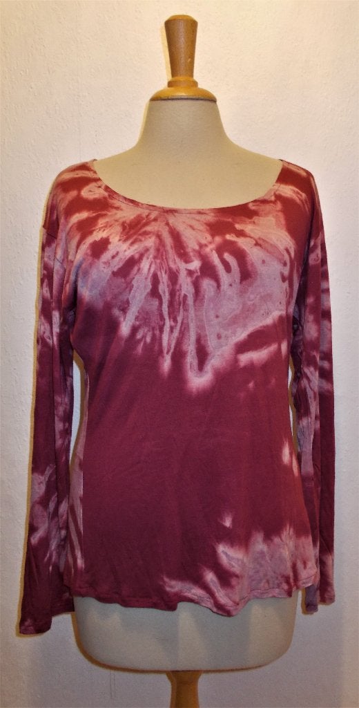 Ibiza/tie-dye/hippie aparte print top! L, Overige kleuren, Verzenden, Maat 42/44 (L), Zo goed als nieuw