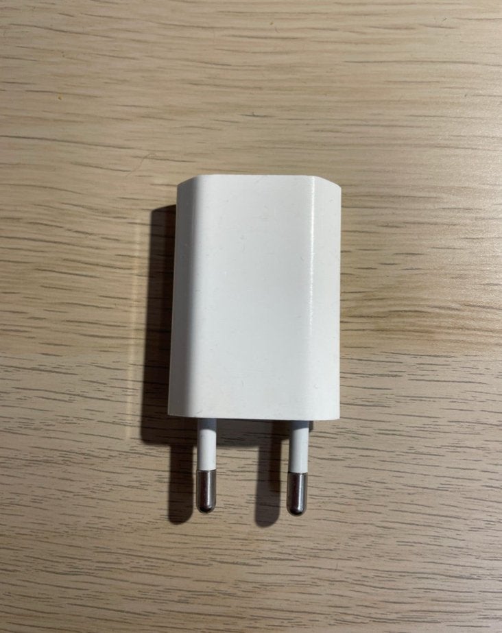 Originele Apple 5W USB-lichtnetadapter, Telecommunicatie, Gebruikt, Verzenden, Adapter, Apple