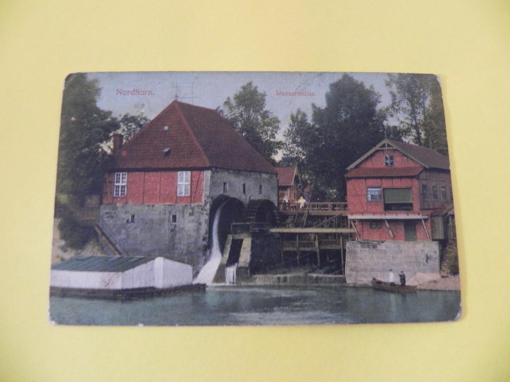 Ansicht Nordhorn Wassermüle, Ophalen of Verzenden, 1920 tot 1940, Gelopen, Duitsland